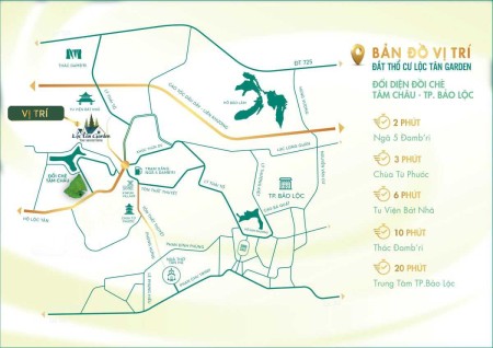 Cần bán gấp đất nền nghỉ dưỡng Lộc Tân Garden- Chiết khấu tới 10%- Tặng ngay 1 chỉ vàng