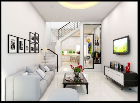 Bán nhà phố Thượng Thanh, Sân rộng mênh mông,45m2, 3,85 tỷ