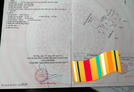 Chính Chủ bán nhà 3 Tầng Mặt Tiền đường Phùng Chí Kiên- Hoà Minh- Liên Chiểu