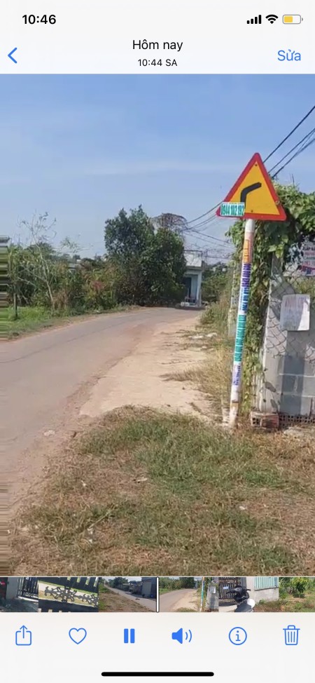 Xã Tân Phú Trung, Huyện Củ Chi - Chính chủ gửi bán lô đất mặt tiền đường 1000.5m, thổ cư 442m