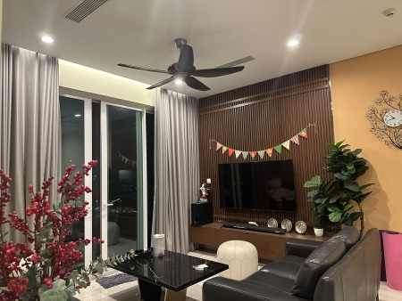 Cho thuê căn hộ sadora ba phòng ngủ full nội thất giá 30 triệu không bao phí