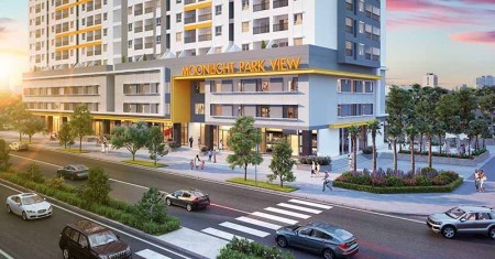 Cần bán căn hộ 1pn 1wc full nội thất 2.2 tỷ, sổ hồng riêng - Moonlight Park View. Lh: 0938308438.