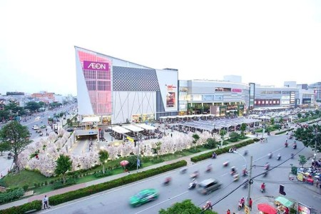 Mặt tiền vành đai trog gần vòng xoay với đường số 7, diện tích 5x20, giá 15.6 tỷ