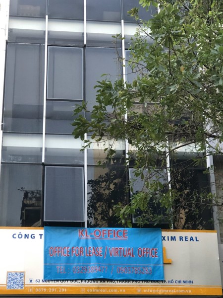 Cho thuê văn phòng - vị trí đẹp tại 62 Nguyễn Quý Đức, Phường An Phú (Quận 2 cũ), TP. Thủ Đức