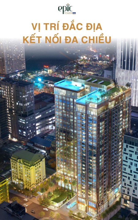 Bán căn hộ chung cư cao cấp tại Epic Tower - 19 Duy Tân