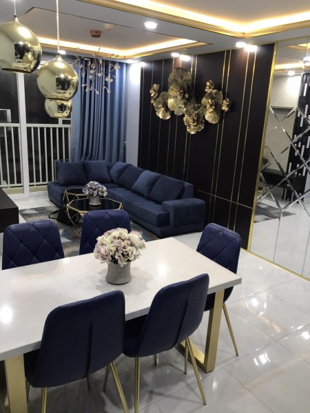 Cho thuê căn hộ Tara Residences Quận 8, DT: 78m2, 2PN, 2WC, Giá: 10 tr/th, có đầy đủ nội thất.