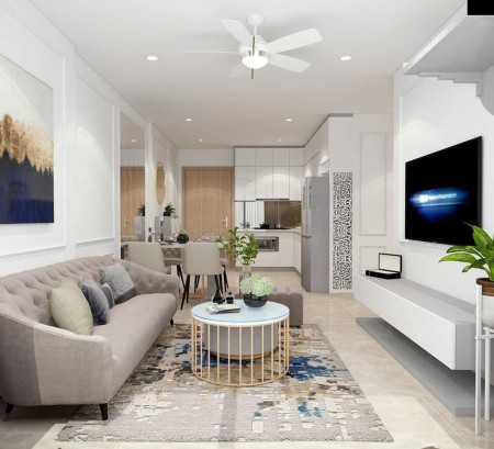 Gia đình cần tiền bán gấp căn 2PN 1VS giá 1,500 triệu bên Vinhomes Ocean Park