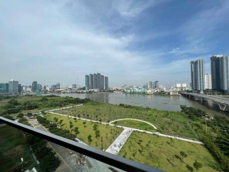 Cho thuê căn hộ The River Thủ Thiêm 4 pn 202m2 view trực diện sông Sài Gòn 79 triệu/tháng