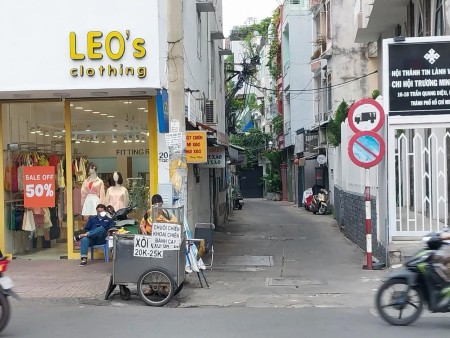 Bán nhà mặt tiền, hẻm 6m đường Lê Văn Sỹ, P14, quận 3, diện tích 68m2, nở hậu nhỉnh 9 tỷ