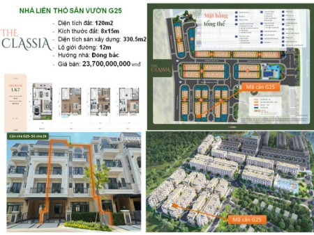 Bán biệt thự liền thổ sân vườn Classia - CDT Khang Điền, có sẵn sổ hồng, giá tốt, nhà đẹp Quận 9