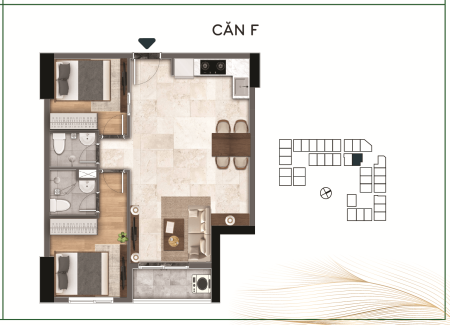 Bán căn hộ. Mua nhà chỉ thanh toán 20% - Vay 70% - LS 0% đến Nhận Nhà