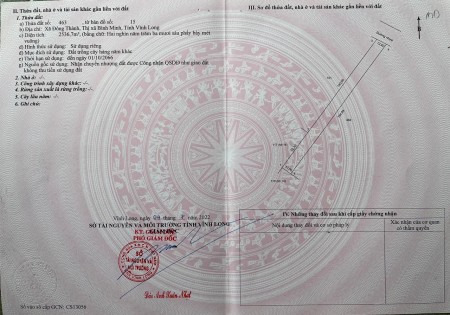 Bán đất mặt tiền đường lộ 4m đông thành-hoá thành ,BÌNH MINH