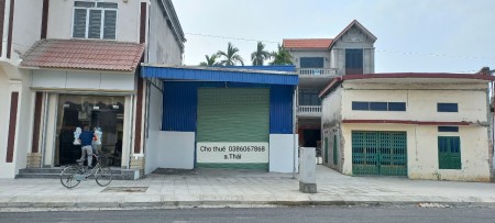 Cho thuê mặt bằng đường 359, Ngũ Lão, Thủy Nguyên, Hải Phòng, DT 105m² làm kho hoặc KD buôn bán