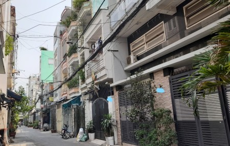 HXH Lộc hưng, P. 6 Tân Bình, 39m2, 5 tầng, 3 bước chân ra mặt tiền 5m, giá 6.5 tỷ.