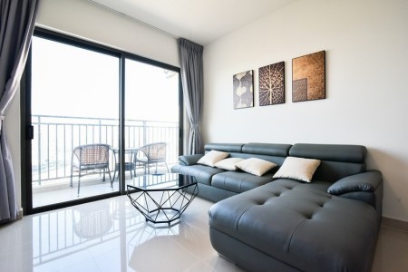 Cho thuê Căn Hộ The Sun Avenue 2 Phòng Ngủ, 2 WC 73m2 Giá 15 Triệu, view sông đẹp, LH 083 555 8886