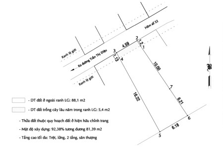 Bán đất hẻm 52 đường Trần Thị Điệu, phường Phước Long B