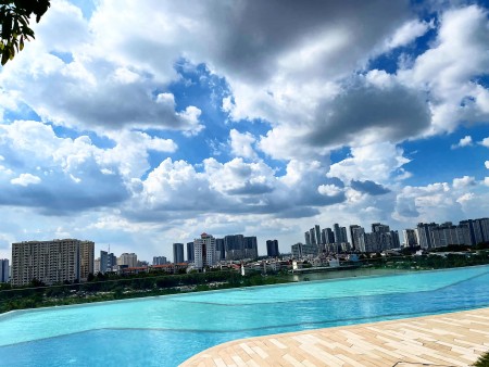 Tin thật 100% cần cho thuê căn 3PN - 96m2, view đẹp, full nội thất, tầng trung, 18 triệu/tháng