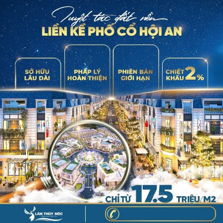 Bán siêu phẩm đất nền Phố Cổ Hội An - Cơ hội đầu tư tiềm năng nhất khu vực.