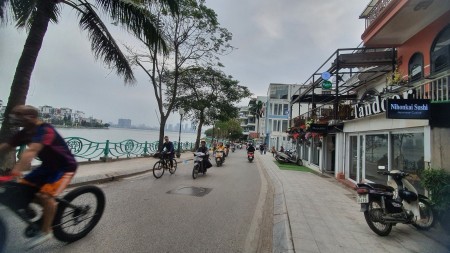 Bán nhà mặt phố Quảng An, Tây Hồ. Dt 226m, 7T, MT 8m, 140Ty. Vị trí Đắc Địa, Duy nhất 01 căn bán, KD