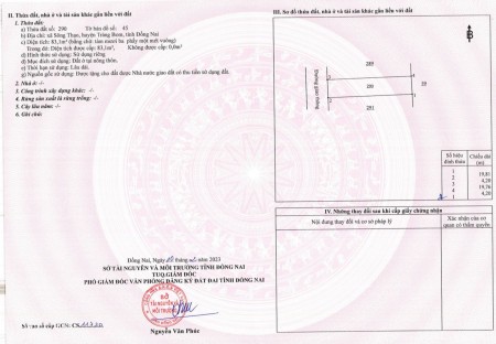 100 nền đất trung tâm tại Sông Thao, Trảng Bom. Đang bán giai đoạn 1 chỉ 8.2 tr/m2