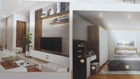 Chính chủ cần bán căn hộ cao cấp 60.02m2 Dự án The Emerald Golf View đối diện Vsip