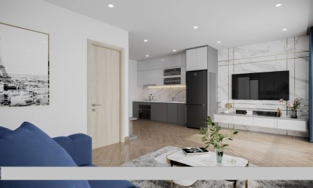 Cho thuê căn hộ 2pn full nội thất chung cư Vinhomes Ocean Park