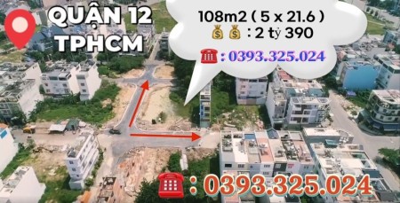 Thanh lý bán đất ở kdc Quận 12 giá rẻ