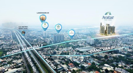 Bán căn hộ Avatar Thủ Đức tt đợt đầu 4.5%, mỗi tháng góp 0.75%