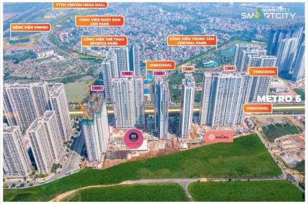 Cần bán lại căn hộ góc 2+1 Vinsmart city 2 ngủ 2 vệ sinh 64m2 đã có s đỏ chỉ 2,55 tỷ