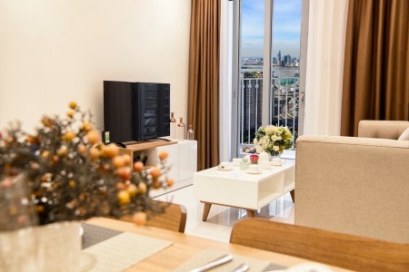 Cho thuê căn hộ siêu phẩm 2PN Vinhomes Central Park, Lanmark4 diện tích 85m2