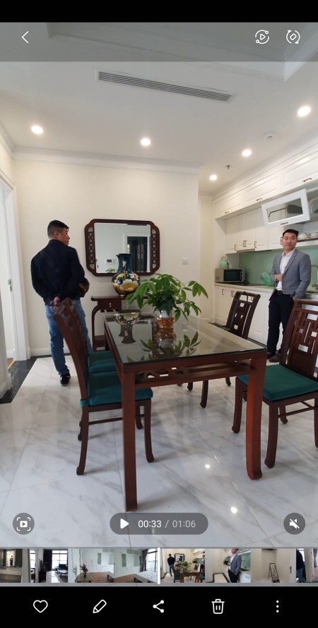 Cho thuê căn hộ 2,5 PN 86m2 tại Hateco Laroma - ban công Đông Nam - giá thuê 26 triệu/tháng
