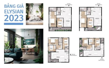 Mở bán chung cư Elysian tòa tháp C chính chủ 80m2 2PN view hồ bơi gặp 0934056421