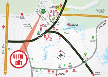 Tôi bán đất mặt tiền đường nhựa ngay Trung Tâm Hành Chánh Huyện Bù Đốp