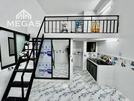 Cho thuê phòng trọ DUPLEX 30M2 gác cao 1m8 giá rẻ đường Hương Lộ 2 ngay gần ngã tư Bốn Xã