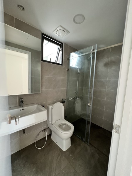 Căn hộ Precia 71m² 2PN-2WC view sông, có máy lạnh, rèm, bếp, giàn phơi. Giá chỉ 12 triệu/tháng.
