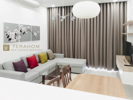 Giá chỉ 21tr bao PQL, cho thuê căn hộ Estella Heights 1pn Full nội thất, tầng cao thoáng mát.