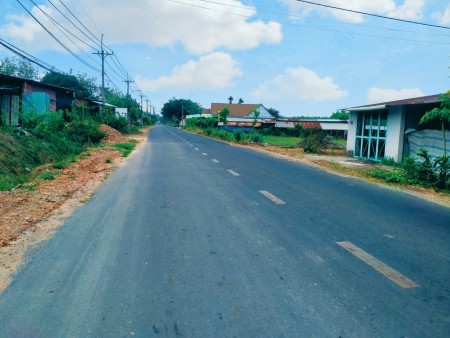 Bán đất mt đường Nguyễn Thị Rành rộng 8m, Củ Chi, dt 164m2, nở hậu shr 3,2 tỷ