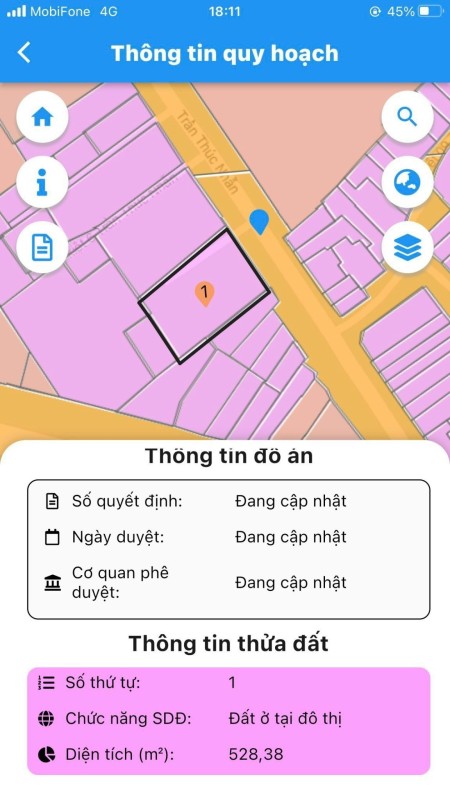 Bán đất nhanh ngay số 10 đường Trần Thúc Nhẫn - phường Vĩnh Ninh - thành phố Huế thơ mộng