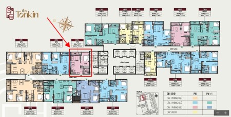 Bán căn hộ 1PN 45m tầng trung tòa TK2 Vinhomes Smart City giá 2.2 Tỷ