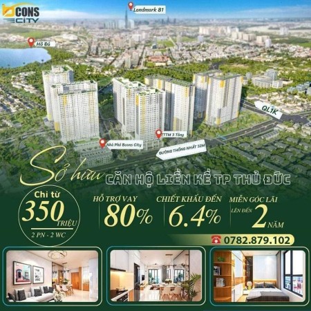 Mua nhà chỉ từ 350 triệu - Nhận nhà liền kề Làng Đại học Quốc Gia Thủ Đức