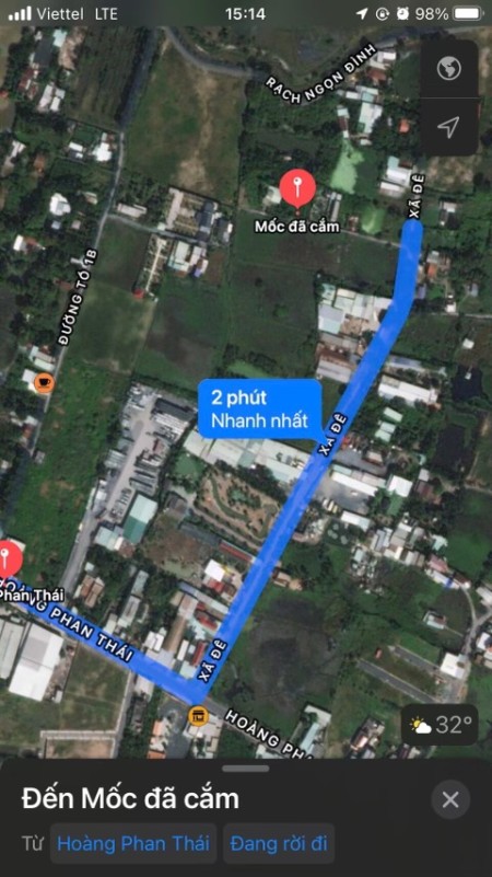 Cần bán đất thổ vườn, xã Bình Chánh