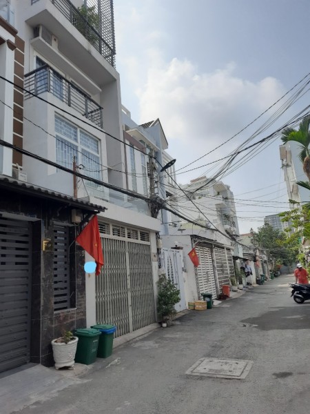 Ngộp ngân hàng, bán gấp nhà mới, đường Lê Văn Lương, P. Tân Hưng, Q7, 74m2, 5 lầu, chỉ 6,99 tỷ!