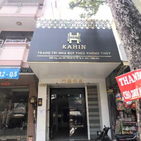 Cho thuê nhà MT kinh doanh Trung tâm Quận 5 Nguyễn Chí Thanh - Giá 28tr/ tháng