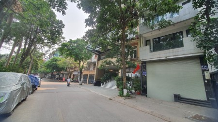 Bán nhà phố Nguyễn Văn Huyên, Cầu Giấy. Dt 85m, 4T, MT 6m, 25,5 Tỷ. Ô tô tránh, Văn Phòng, Ở Sướng