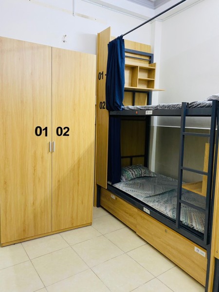 Ký túc xá Bình Thạnh - Đường Nguyễn Thượng Hiền phòng 4-6 chỉ 1tr700k