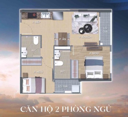 Bán căn hộ The Beverly Solari tại dự án Vinhomes Grand Park - căn 2PN2WC giá 2,6 tỷ