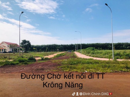 Chính chủ cần bán lô đất vị trí đẹp, giá rẻ trung tâm hành chính mới Krông Năng