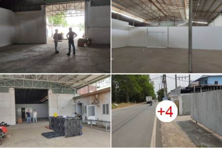 Cho thuê nhà xưởng ở Bình Chánh 1500m² giá rẻ