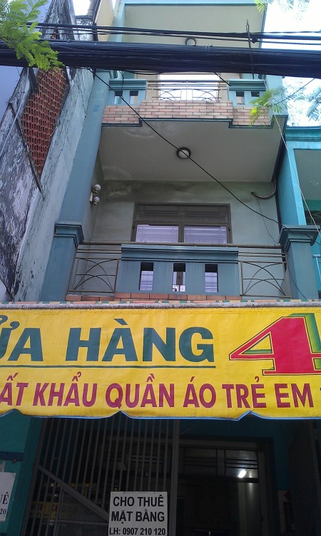 Chính chủ cho thuê nhà Mặt tiền đường 435 Tùng Thiện Vương, P12, Quận 8.