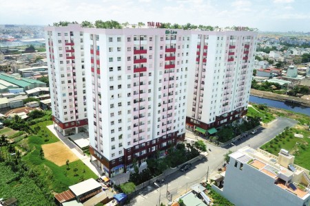 Cho thuê văn phòng tại Cao ốc Thái An, quốc lộ 1A, 36m2, vị trí lầu 1 tóa nhà
